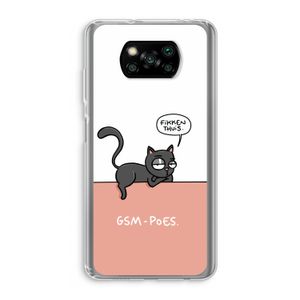 GSM poes: Xiaomi Poco X3 Pro Transparant Hoesje
