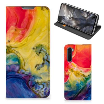Bookcase OnePlus Nord Watercolor Dark