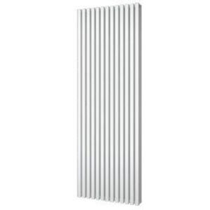 Plieger Siena designradiator verticaal dubbel 1800x606mm 2030W wit structuur 7253151