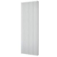 Plieger Siena designradiator verticaal dubbel 1800x606mm 2030W wit structuur 7253151