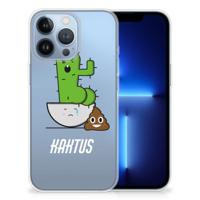 Apple iPhone 13 Pro Telefoonhoesje met Naam Cactus Poo Apple iPhone 13 Pro Telefoonhoesje met Naam Cactus Poo