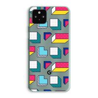 8-bit N°7: Google Pixel 5a 5G Transparant Hoesje