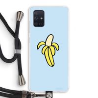 Banana: Samsung Galaxy A71 Transparant Hoesje met koord