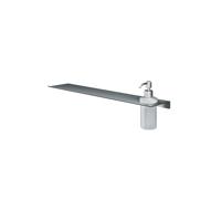 Hotbath &MORE Zeepdispenser - glas - voor planchet serie - RVS 316 SHA09IX