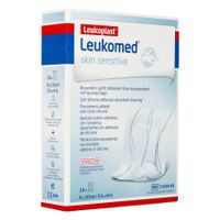 Leukomed Skin Sensitive 8xmx10cm 10 Stuks - thumbnail