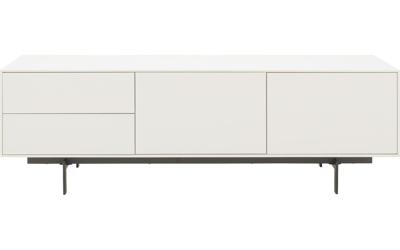 Goossens Basic Tv Meubel Verona, 2 deuren 2 laden 45 cm diep