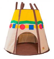 Bazoongi Kids speeltent Tipi 78 x 122 x 108 cm bruin - thumbnail