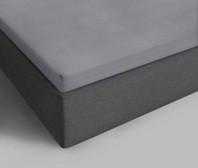 Dreamhouse Bedding Hoeslaken Topper Katoen Grijs