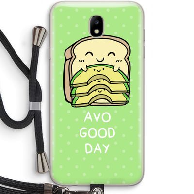 Avo Good Day: Samsung Galaxy J7 (2017) Transparant Hoesje met koord