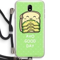 Avo Good Day: Samsung Galaxy J7 (2017) Transparant Hoesje met koord