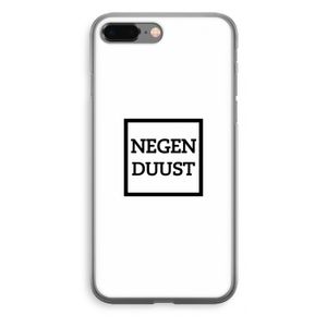 Negenduust vierkant: iPhone 8 Plus Transparant Hoesje