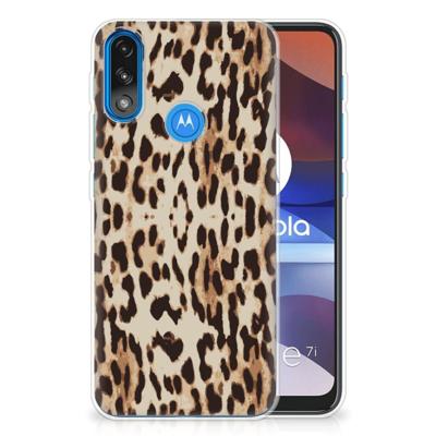 Motorola Moto E7/E7i Power | TPU Hoesje | Leopard