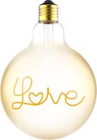 DecoDim Mega LED Lamp met tekst E27 - Love - Dimbaar extra warm wit - Globe