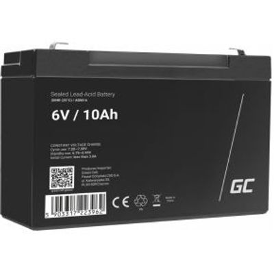 Green Cell AGM16 UPS-accu Sealed Lead Acid (VRLA) 6 V 10 Ah Green Cell AGM16 UPS-accu Sealed Lead Acid (VRLA) 6 V 10 Ah