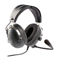 Thrustmaster T.Flight U.S. Air Force Edition-DTS Over Ear headset Gamen Kabel Stereo Grijs Headset, Volumeregeling, Microfoon uitschakelbaar (mute) - thumbnail