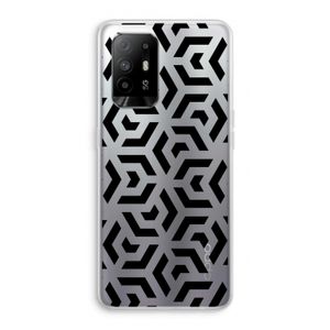 Crazy pattern: Oppo A94 5G Transparant Hoesje