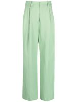 Loulou Studio pantalon de tailleur à coupe droite - Vert