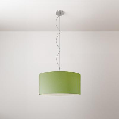 Hanglamp stof Cillindro rond 48 cm Made in Italy