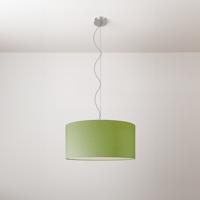 Hanglamp stof Cillindro rond 48 cm Made in Italy