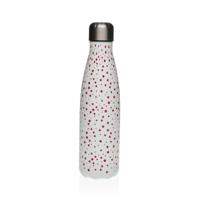 Waterfles Versa Staal Sterren 7 x 27 x 7 cm