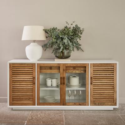 Rivièra Maison Dressoir 'Lake House' Eikenhout en glas, 194cm Rivièra Maison Dressoir 'Lake House' Eikenhout en glas, 194cm