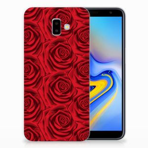 Samsung Galaxy J6 Plus (2018) TPU Case Red Roses