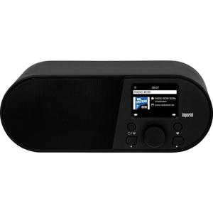 Imperial i105 Internetradio Internet AUX, USB, WiFi, Internetradio Wekfunctie Zwart