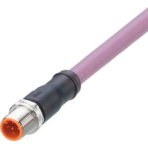 ifm Electronic EVCA14 Verbindingskabel Aantal polen (sensoren): 5 Stekker, recht 1 m 1 stuk(s)