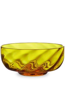 Dolce & Gabbana lot de deux bols à glace en verre de Murano - Jaune