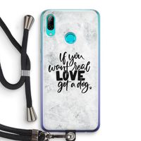 Partner in crime: Huawei P Smart (2019) Transparant Hoesje met koord