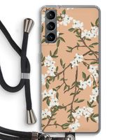 Blossoming spring: Samsung Galaxy S21 Transparant Hoesje met koord