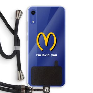 I'm lovin' you: Honor Play 8A Transparant Hoesje met koord