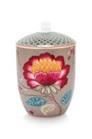 Pip Studio Voorraadpot Blooming Tales Fantasy Khaki