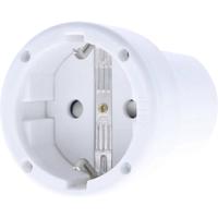 AS Schwabe 62224 Koppeling met randaarde PVC 230 V Wit