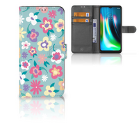 Motorola Moto G9 Play | E7 Plus Hoesje Flower Power - thumbnail