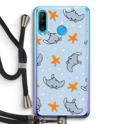 Manta: Huawei P30 Lite Transparant Hoesje met koord