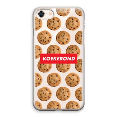 Koekerond: iPhone 8 Transparant Hoesje
