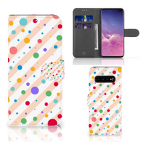 Samsung Galaxy S10 Plus Telefoon Hoesje Dots