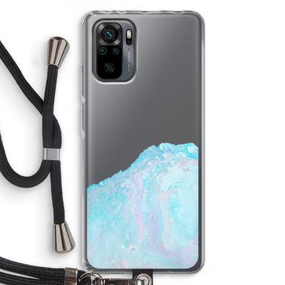 Fantasie pastel: Xiaomi Redmi Note 10 Pro Transparant Hoesje met koord