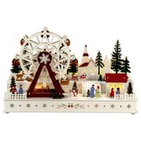 Konstsmide 3244-250 Houten figuur LED Wit