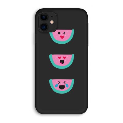 Smiley watermeloen: iPhone 11 Biologisch afbreekbaar hoesje