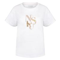 Nukus T-Shirt Rowena | Offwhite/Sand