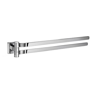 Smedbo Ice Handdoekhouder - 40cm - draaibaar - chroom OK326