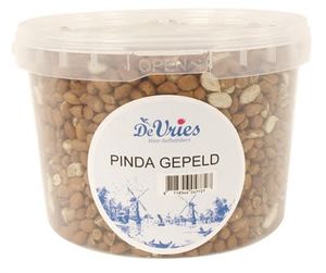 De vries pinda gepeld (2 KG)