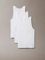 Calvin klein 3-pack heren hemd - Tank top - S - Wit - Top - Singlet - S - S - S - S - S