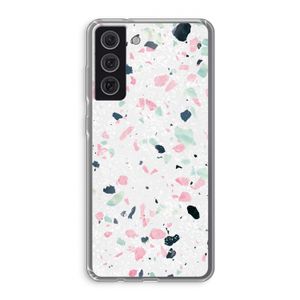 Terrazzo N°3: Samsung Galaxy S21 FE Transparant Hoesje