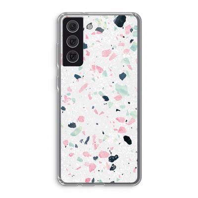 Terrazzo N°3: Samsung Galaxy S21 FE Transparant Hoesje