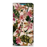 Samsung Galaxy A73 Smart Cover Flowers
