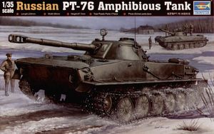 Trumpeter 1/35 Russian PT-76 Light Amphibious Tank