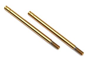 Shock shaft, 3x47mm (GTS) (titanium nitride-coated) (2) (TRX-8263T)